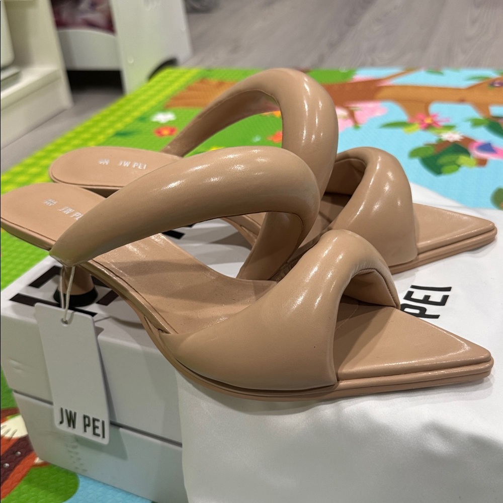 JW PEI Cane Sugar Mule Sandals